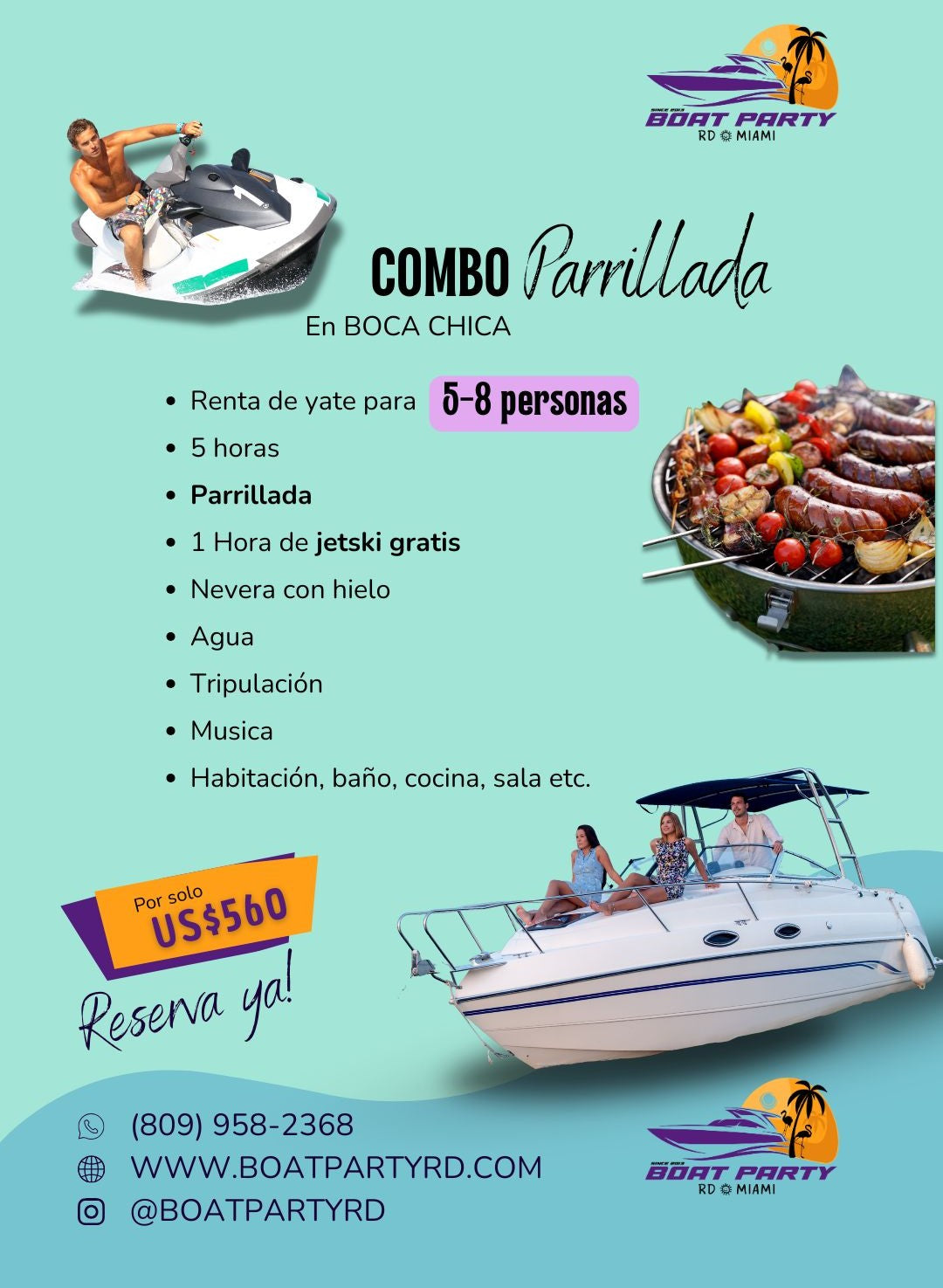 Maxum 29' - 5-8 pax