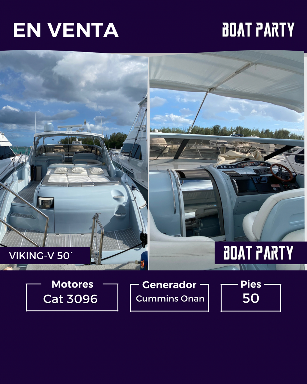 FOR SALE: Viking - Princess V50